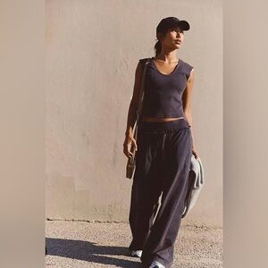 FP Movement set me free set in washed black size small